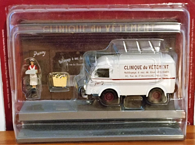 Renault 1000 Kgs Clinique Du Vetement  Pressing - Diorama -  Ixo / Altaya   1/43