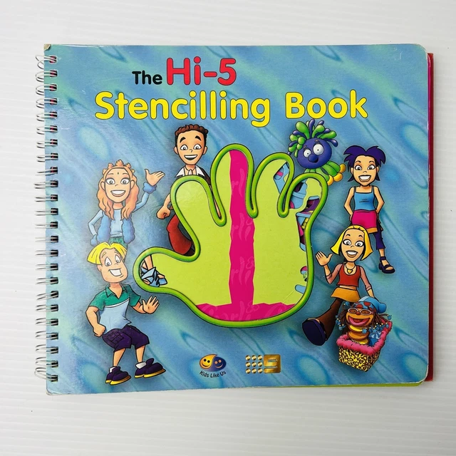 THE HI-5 STENCILLING Book Vintage 2000 Tracing Drawing Book £24.11 ...