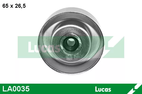 Galet d'accessoire LUCAS LA0035 pour C5, LAGUNA, SAFRANE 2, 406, ESPACE 3, 807