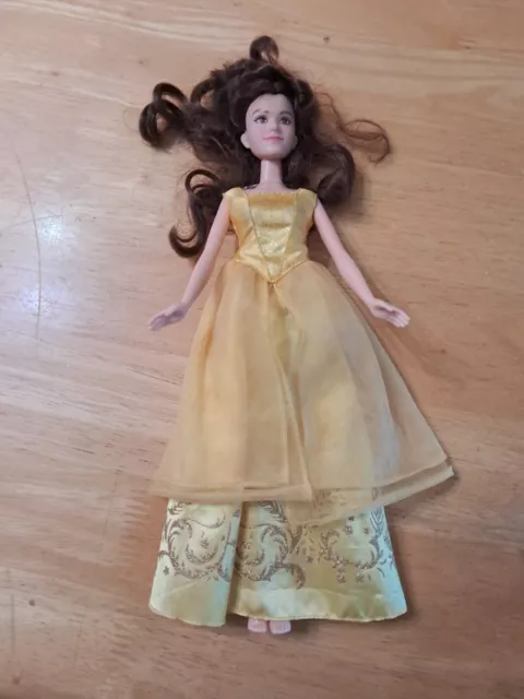 Disney Princess Singing Belle doll Beauty and The Beast Tested And Working