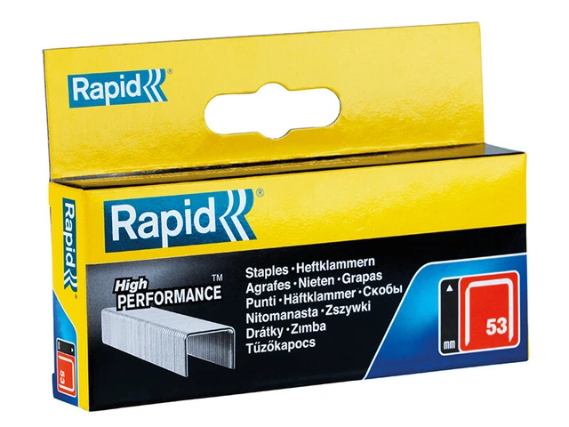Rapid 53/10B 10 mm Stack zincati (scatola 2500) RPD5310B2500