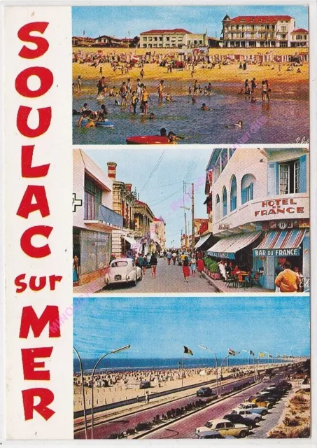 Cpsm 33780 Soulac Su Mer Mulivues 3 Vedute EDT Chatagneau