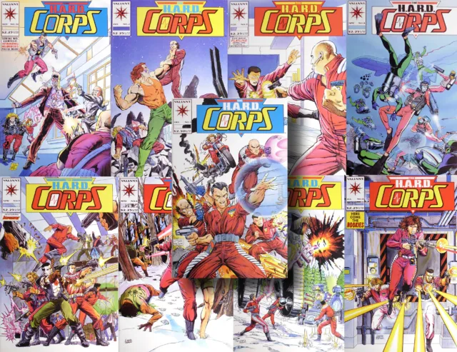 The H.A.R.D. Corps #1 - #29 Main & Variants   (1992) Valiant Comics