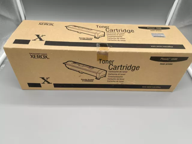 Original Toner XEROX Phaser 5500  / 113R00668 BLACK HighCap Cartridge