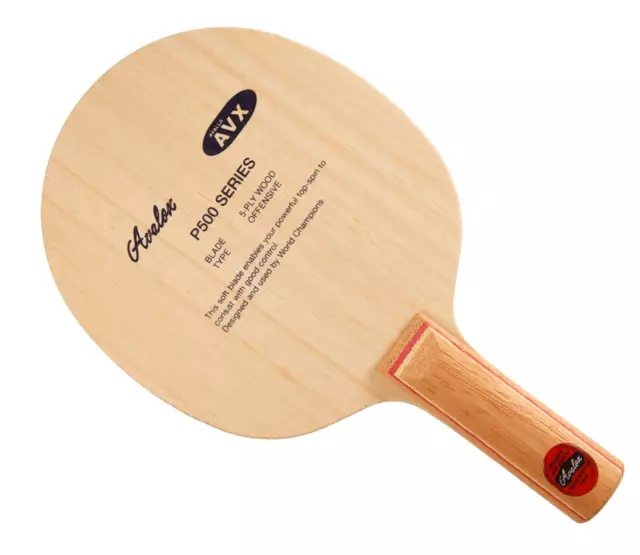 Avalox P500 Table Tennis and Ping Pong Blade, Choose Handle Type, Free Shipping
