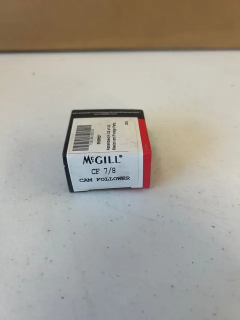 Mcgill Cf-7/8 Cam Follower. New In Box