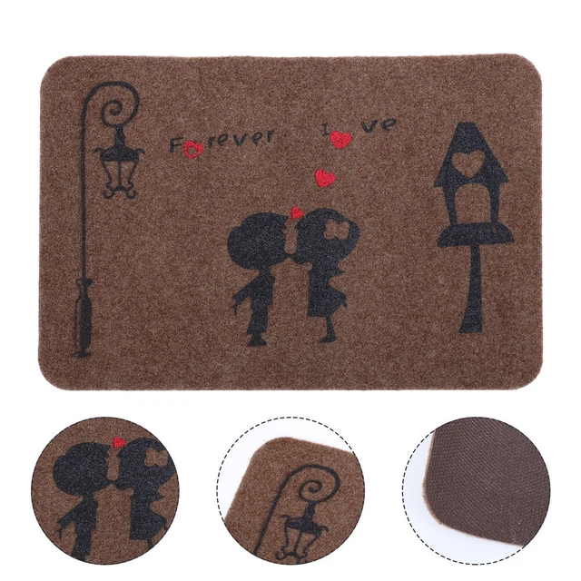 Tappetino da pavimento stampato 59X39,5X0,5CM fibre di polipropilene bambina