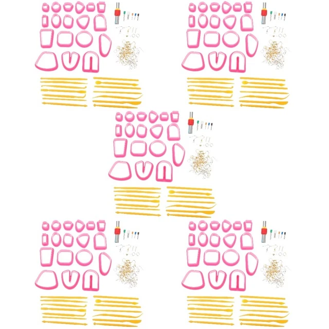 5 set Orecchino argilloso polimero Clay Eroring Oregello si peno per