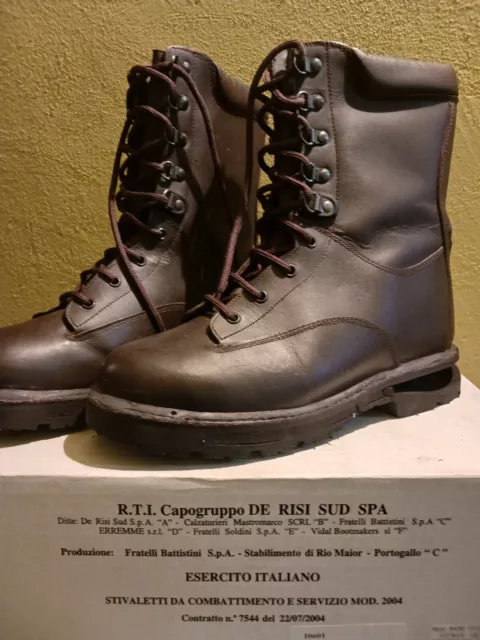 Anfibi militari battistini sale