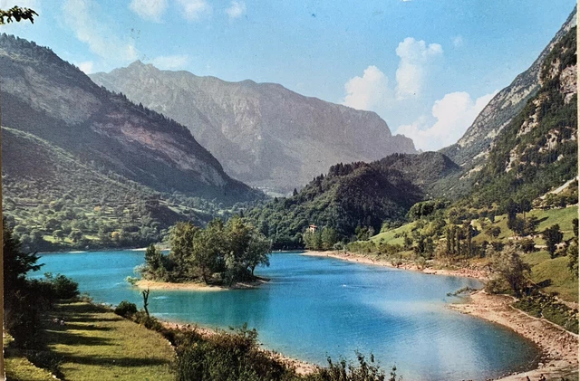 Cartolina Lago di Tenno Trento viaggiata