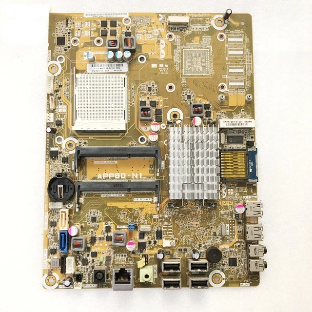 For HP Omni 100 AIO Motherboard APP80-NI Mainboard 641713-001