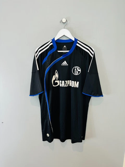 Schalke 2009/10 Auswärtsshirt - Xl - Original Vintage Adidas Fussballshirt
