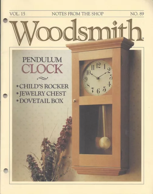 Woodsmith Magazine Vol 15 No 89 October 1993 Woodworking