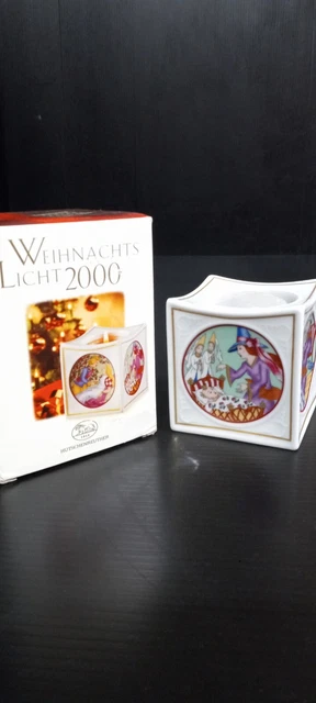 Hutschreuther porcelain Sleeping Beauty tablelight for tealight candle limited
