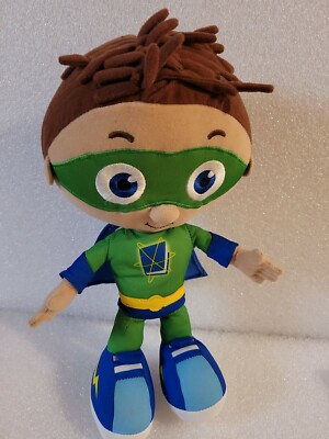 super why talking plush doll