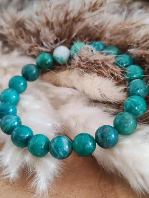 Bracelet en Amazonite de Russie