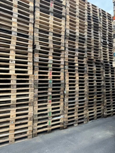 EPAL/EUR Euro Pallets 1200 x 800mm Reconditioned Grade B - Transport Warehouse