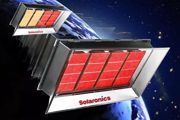SOLARONICS K-60 DSAN Infrared Heater Natural Gas 60,000 btu 120V