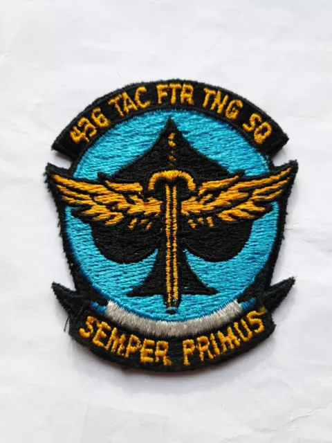 US Air Force 436th Tactical Fighter Training Squadron Patch USAF