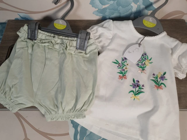 Baby Girls Brand New Clothes Bundle age 9-12 months 2