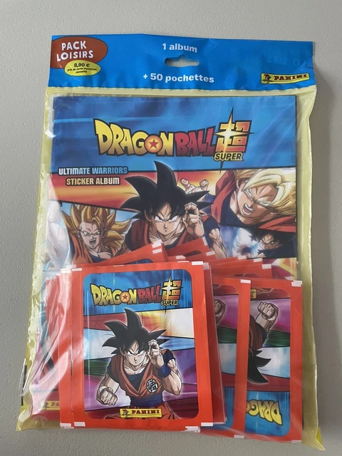Blister Panini Dragon Ball Universal - 7 Pochettes De Stickers Collector