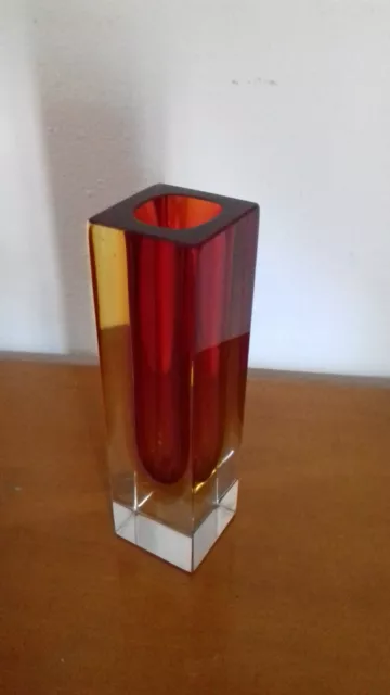 Bellissimo Vaso monofiore vetro murano vintage vase