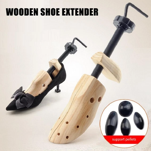 2-Way Wooden Adjustable Shoe Stretcher Expander Men Size~ Boot Women I5P3