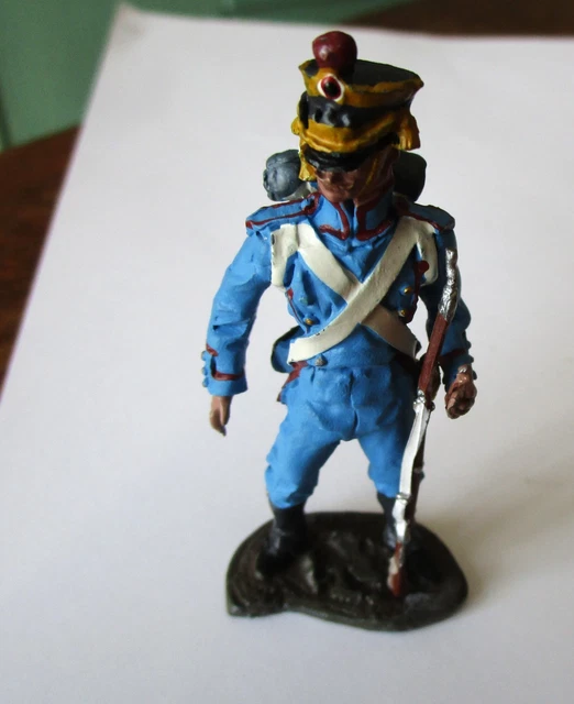Soldat De Plomb 54mm - Tambour Grenadiers De La Garde Impériale - Artisanat Russe
