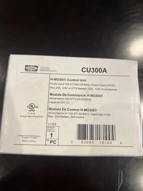 Hubbell CU300A H-Moss Low Voltage Control Unit