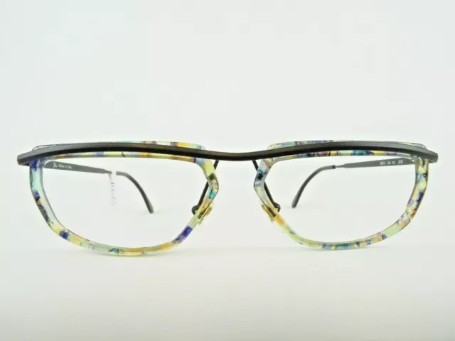 Fetzig bunte Balkenbrille Marke FILOU ausgefallene Brillen Brillengestelle Gr. M