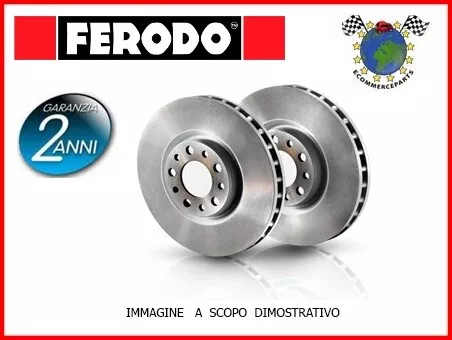 Ddf1399 Dischi Freno Ferodo Ant Per Mitsubishi Pajero Pinin Benzina 1999>2007