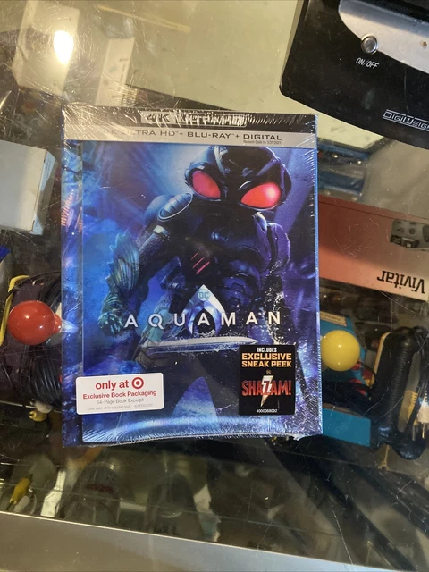 AQUAMAN (4K ULTRA HD + Blu-Ray + Digital) (Limited Edition, 2019