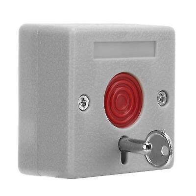 Sistema de alarma antirrobo manual botón de pánico de seguridad para el hogar - alerta de emergencia por cable