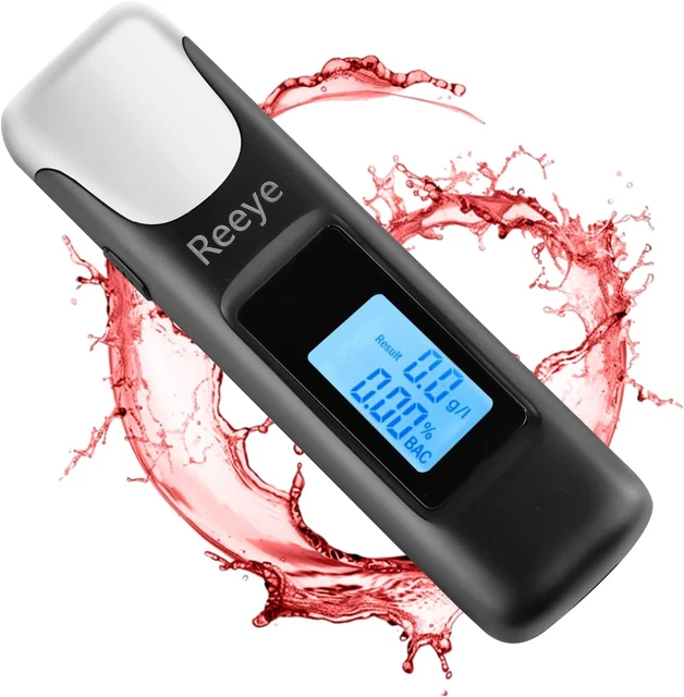 Alcolimetro Digitale Portatile - Etilometro Professionale Con Display LCD - Foto 1