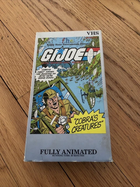 GI JOE A Real American Hero VHS 1985 FHE EUR 22,22 PicClick FR