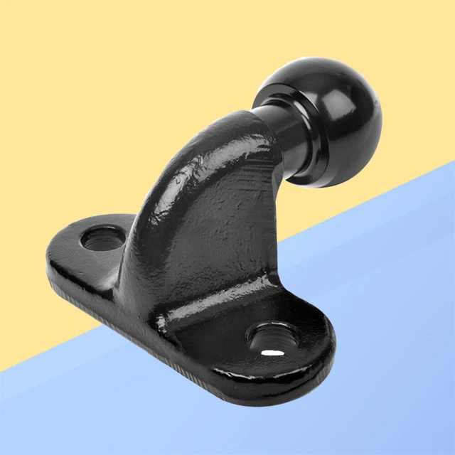 Trailer Coupling Ball Carbon Steel Zinc Plating Coupling Ball 50mm (Black)
