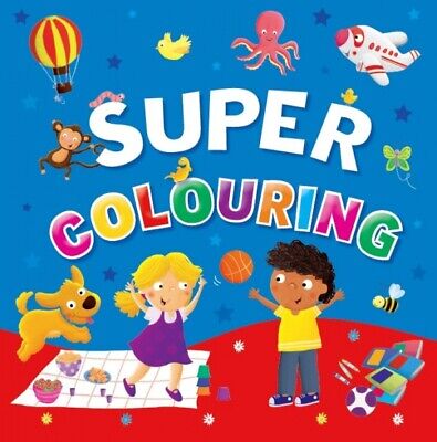 244 PAGES PREMIUM QUALITY KIDS CHILDRENS BOYS GIRLS SUPER MEGA Colouring Book