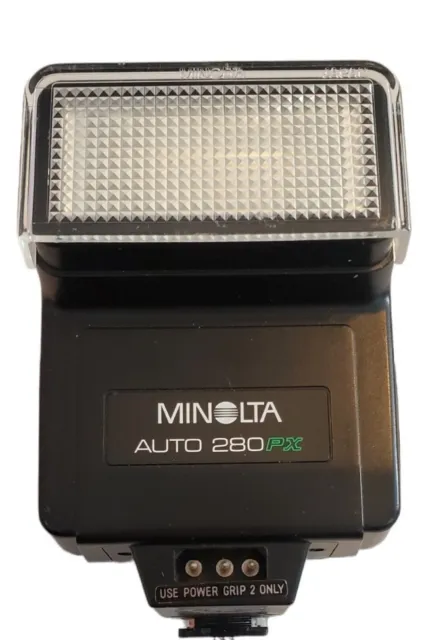 Minolta Auto Electroflash 280 PX Flash Mount  Untested