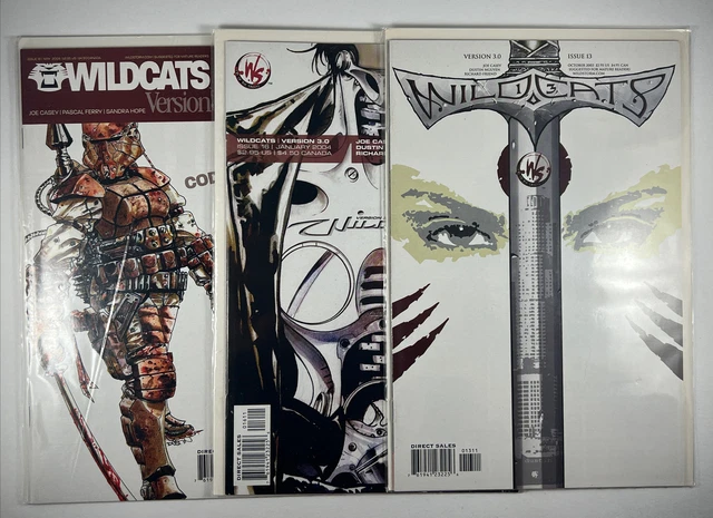 Wildcats Version 3.0 #13, 16, 19 (lot of 3) DC Comics (Wildstorm) 2003  VF/ NM