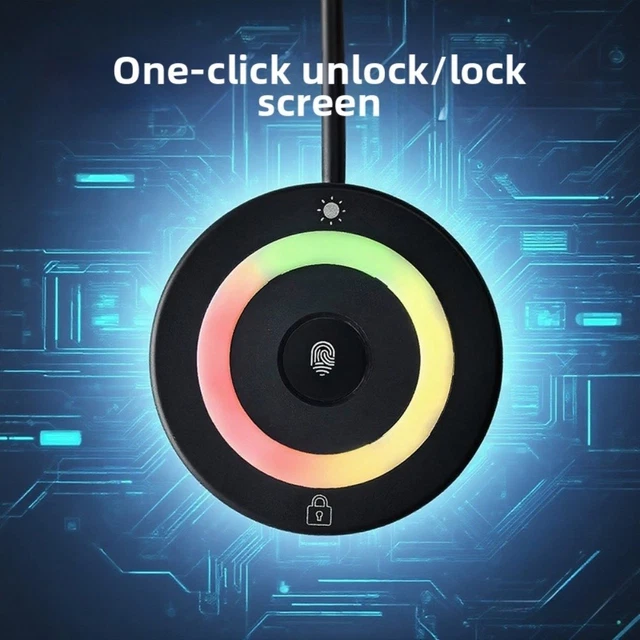 Usb Security Scanner FOR WINDOWS COMPATIBLE USB Fingerprint Scanner 360 Degree Touch ...