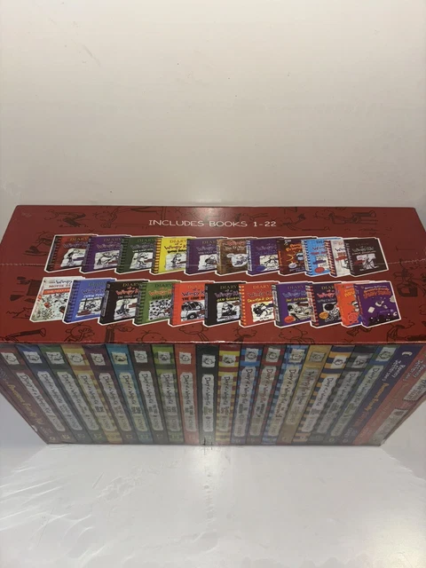 thumbnail image 2 of Diary Of A Wimpy Kid 1-22 Boxed Set – 22 Book Complete Series Paperback Collection For Kids 2 of 10