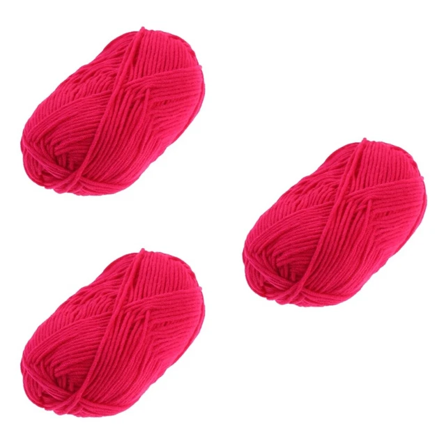 3 stücke 50g milch baumwollgarn baumwolle chunky handgewebt häkeln stricken