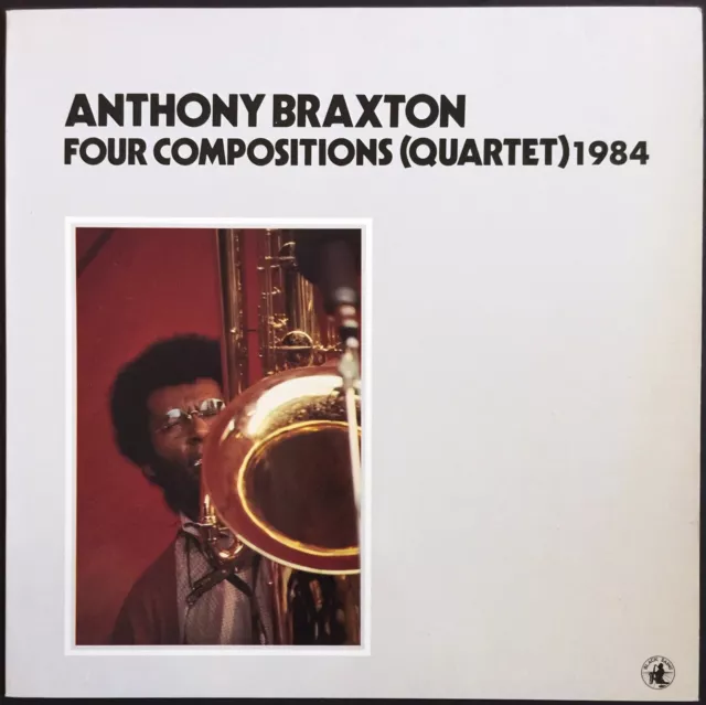 ANTHONY BRAXTON FOUR COMPOSITIONS QUARTET 1984 Italy Avant-garde LP BLACK SAINT