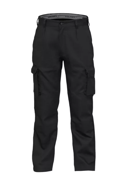 Veltuff Cargo Work Trousers Action Pants Black Navy 30"-46" Short Regular Tall