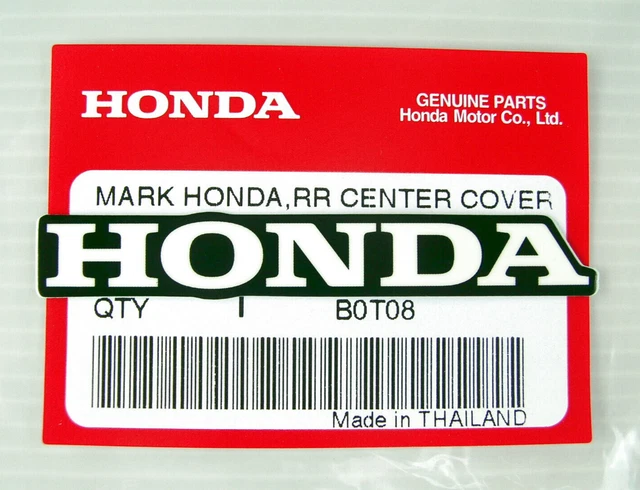 ORIGINAL HONDA AUFKLEBER "HONDA" Schwarz, Mark HONDA*TYPE1* EUR 8,74 ...