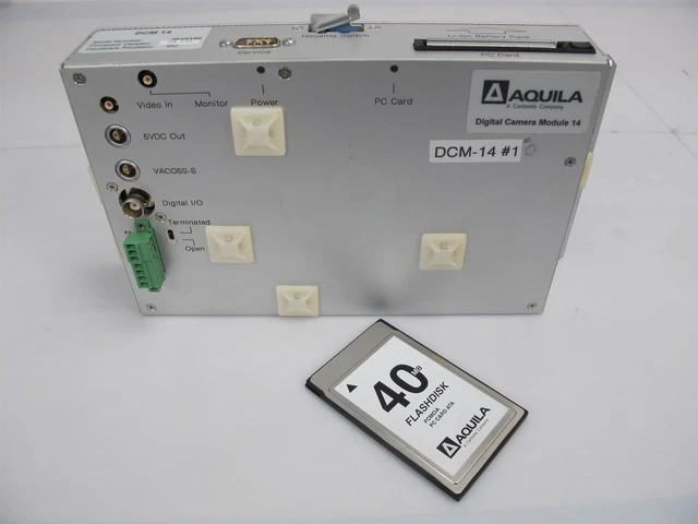 Aquila Digital Camera Module 14 DCM 14 Cam 3.11 w/ PC Card