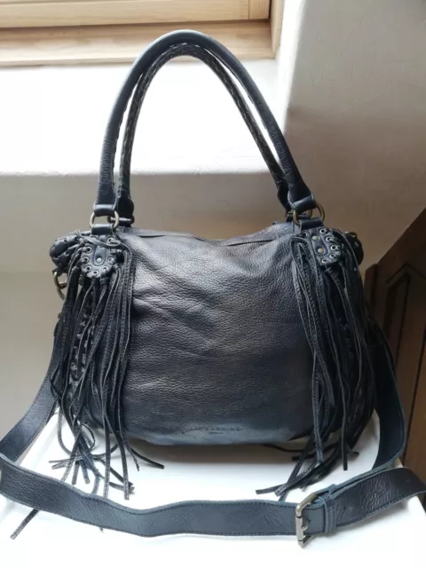 Liebeskind Berlin Handtasche schwarz DinA4 Leder Tasche Staubbeutel TOP ZUSTAND