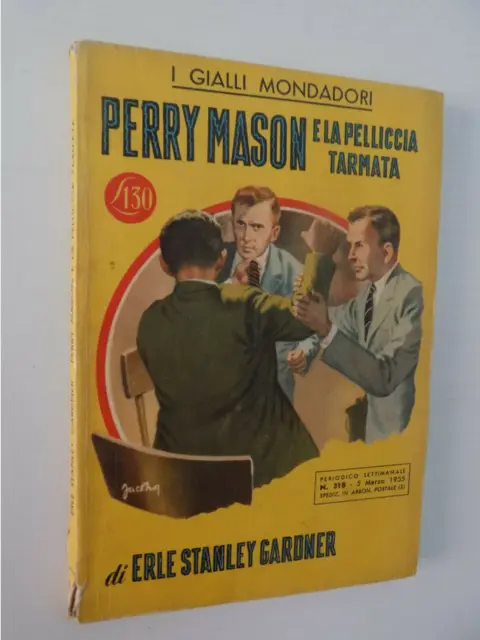 Erle Stanley Gardner Perry Mason e la pelliccia tarmata Giallo Mondadori 060224