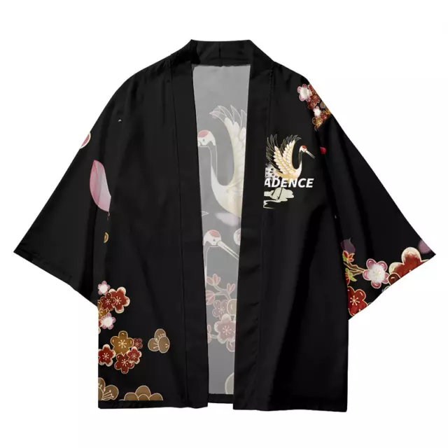 Giacca Cappotto Kimono Yukata Retro Giapponese Retro Cardigan Sciolta Haori Casual