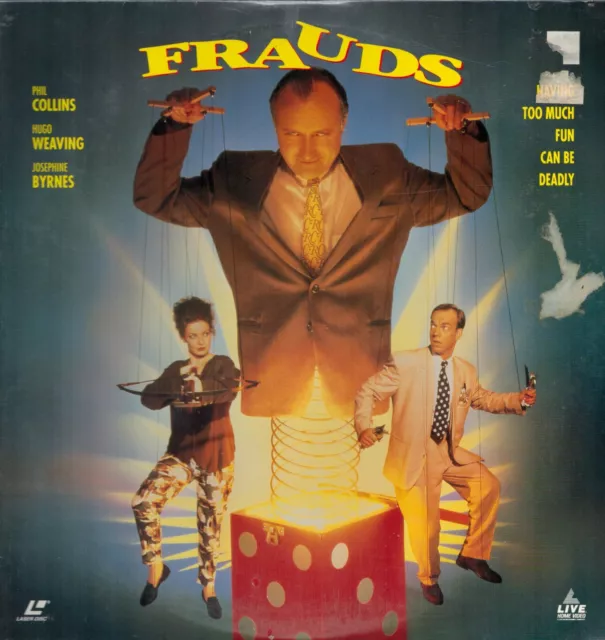 Frauds (Laserdisc, 1993) *UNICORN RARE *